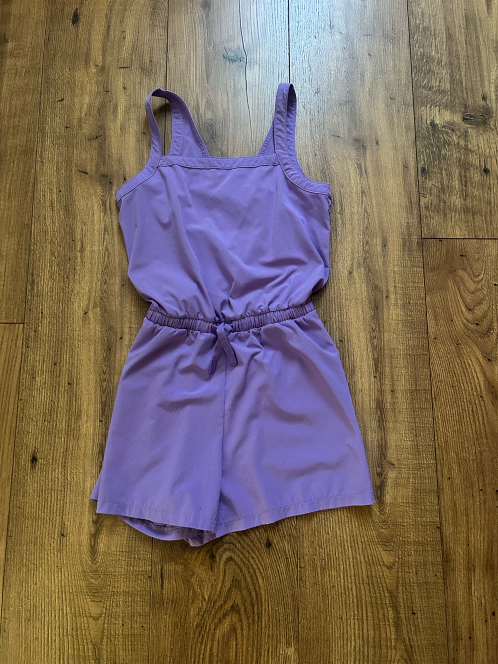 Girls All In Motion Lavender Romper